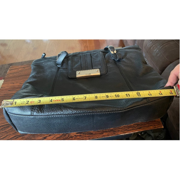 The Sak Black Leaather Purse Multicolor Interior - Picture 7 of 9